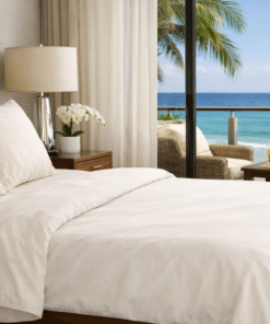 300 Thread Count Organic Cotton Percale Sheet Sets
